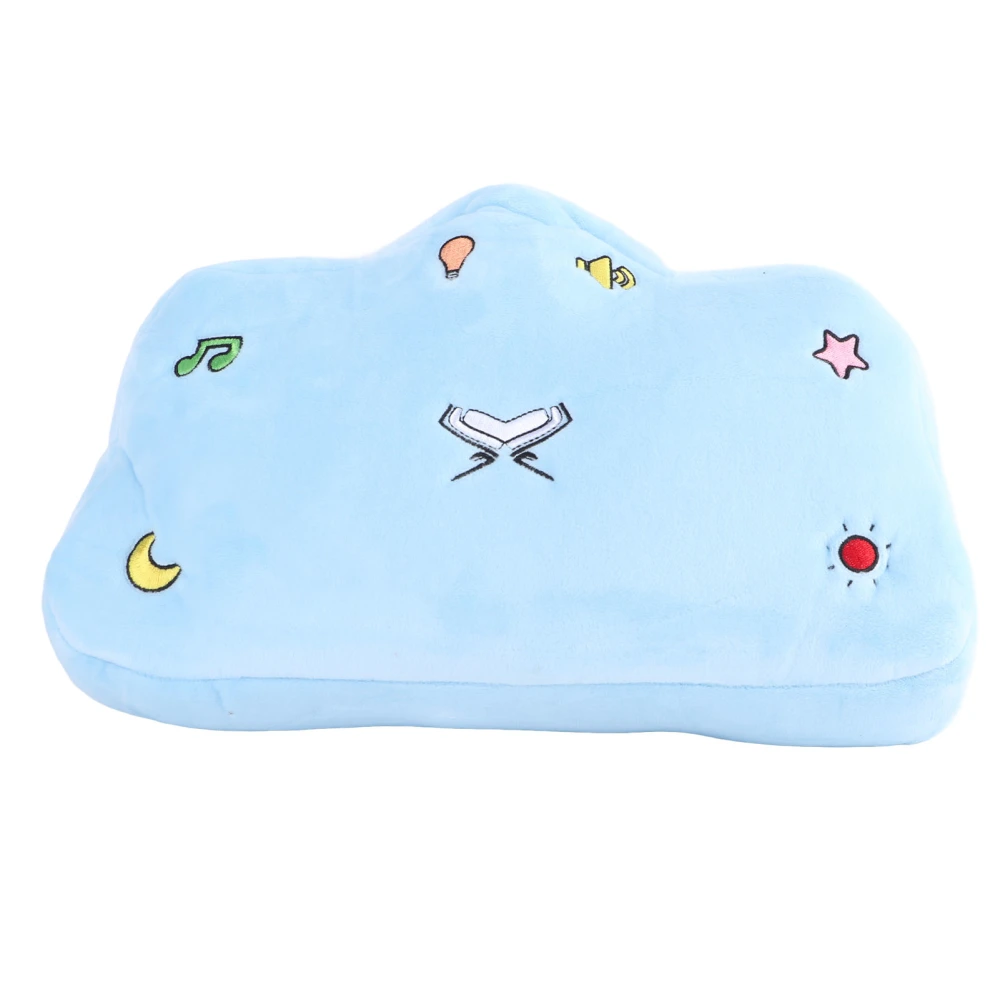 Quran Pillow Comfortable Soft Cute Style Blue Cloud Shape LED Light Function Polyester Kids Pillow for Decorations