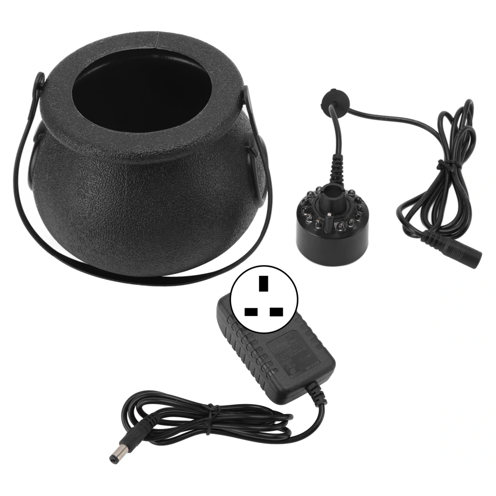 Halloween Atomizing Light Cute Spooky Black Pot Portable Halloween Ambient Light Halloween Decoration