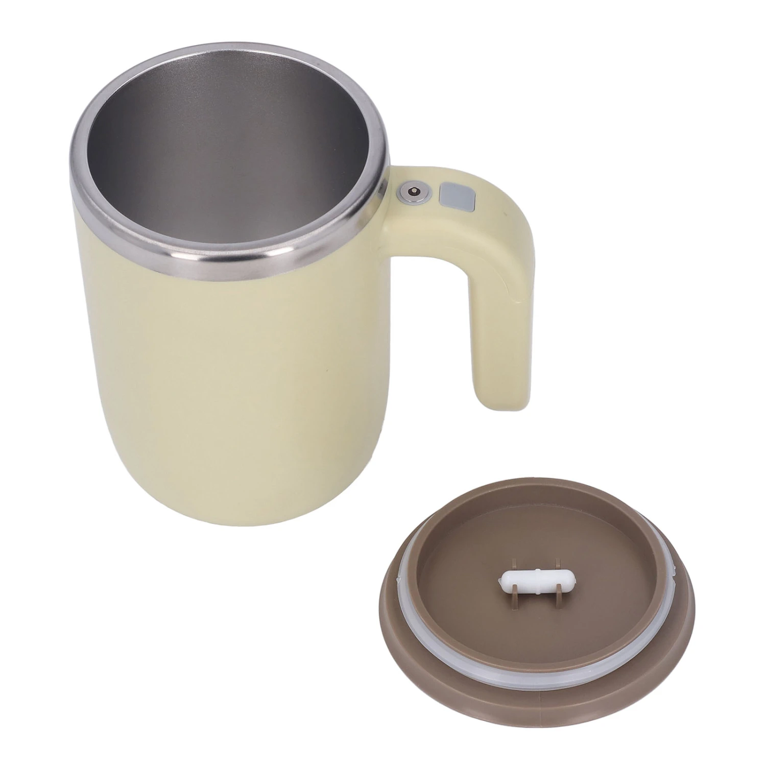 Self Stirring Mug Magnetic Charging Electric Automatic Stirring Stainless Steel Cup for Coffee Tea Hot Chocolate Milk