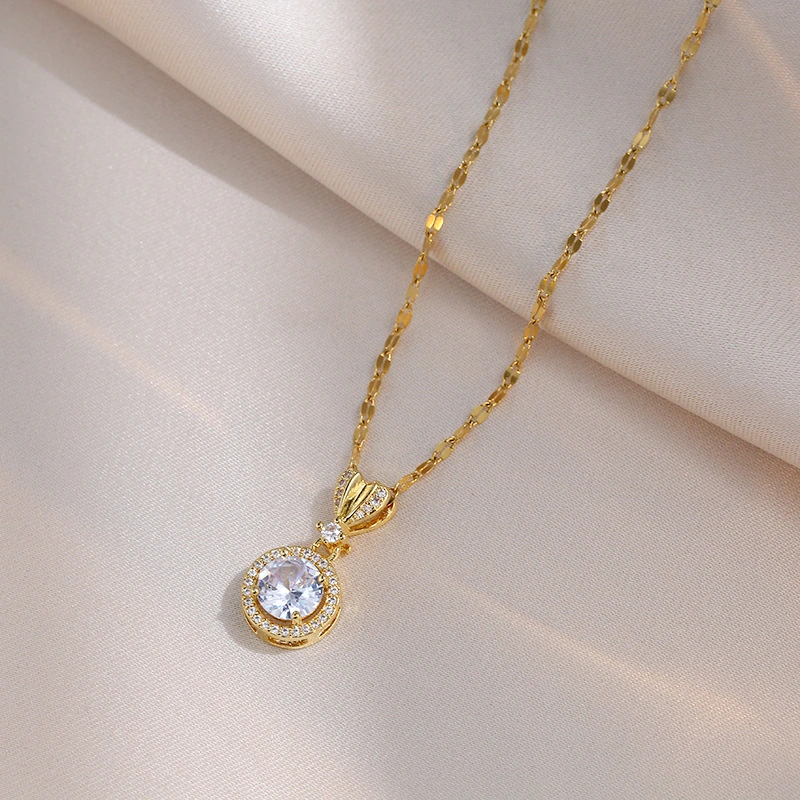 All-matching High-grade Non-fading Full Diamond Earrings Light Luxury Minority Design Zircon Set Female