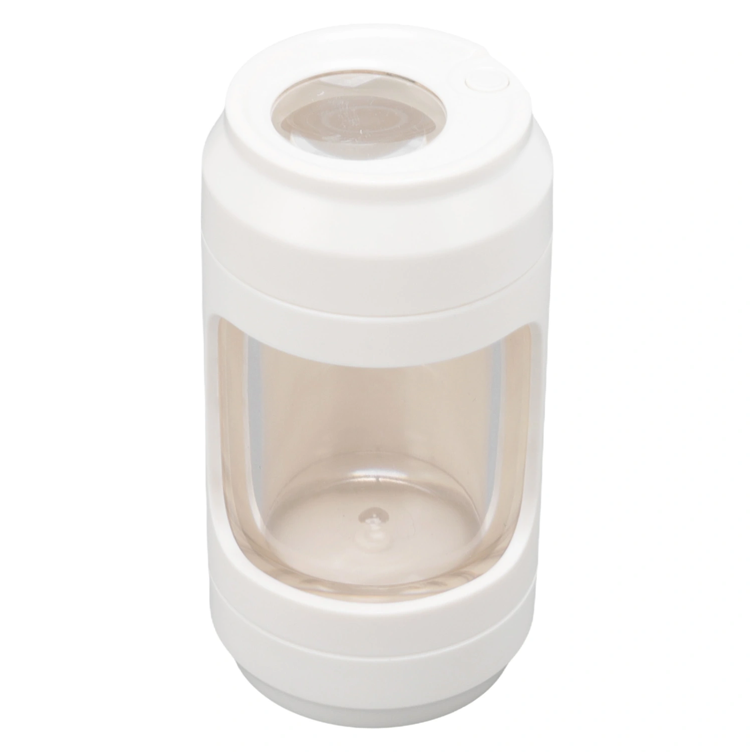 Herb Grinder Odor Resistance Multifunctional USB Charging Luminous White Split Spices Grinder Spices Storage Box