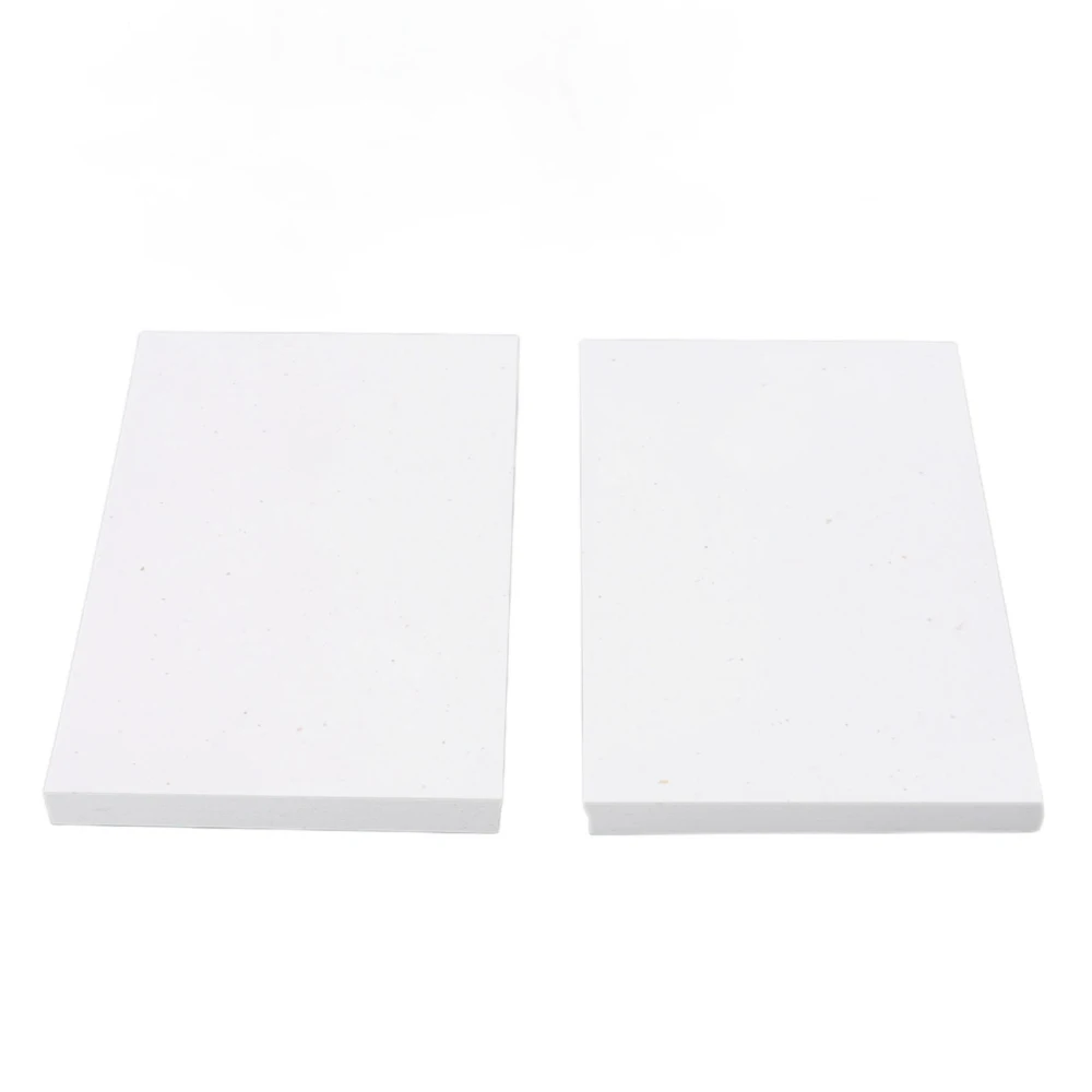 100 Pcs Cardstock Portable Small Hand Painted Art Cards Paper White Blank Postcards Pack Set for Art Mail