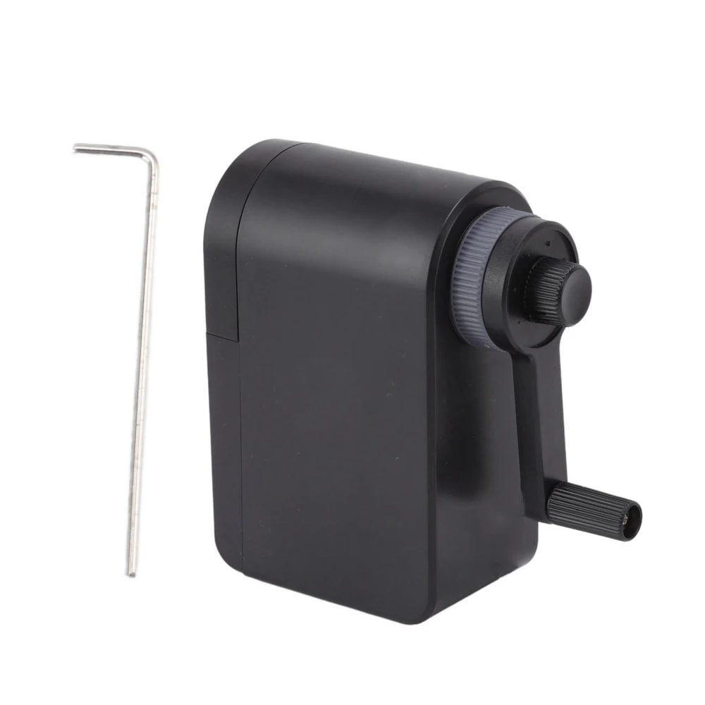 Manual Pencil Sharpener Art Sketch Black Adjustable Pen Tip Automatic Pen Feeding Artist Hand Pencil Sharpener