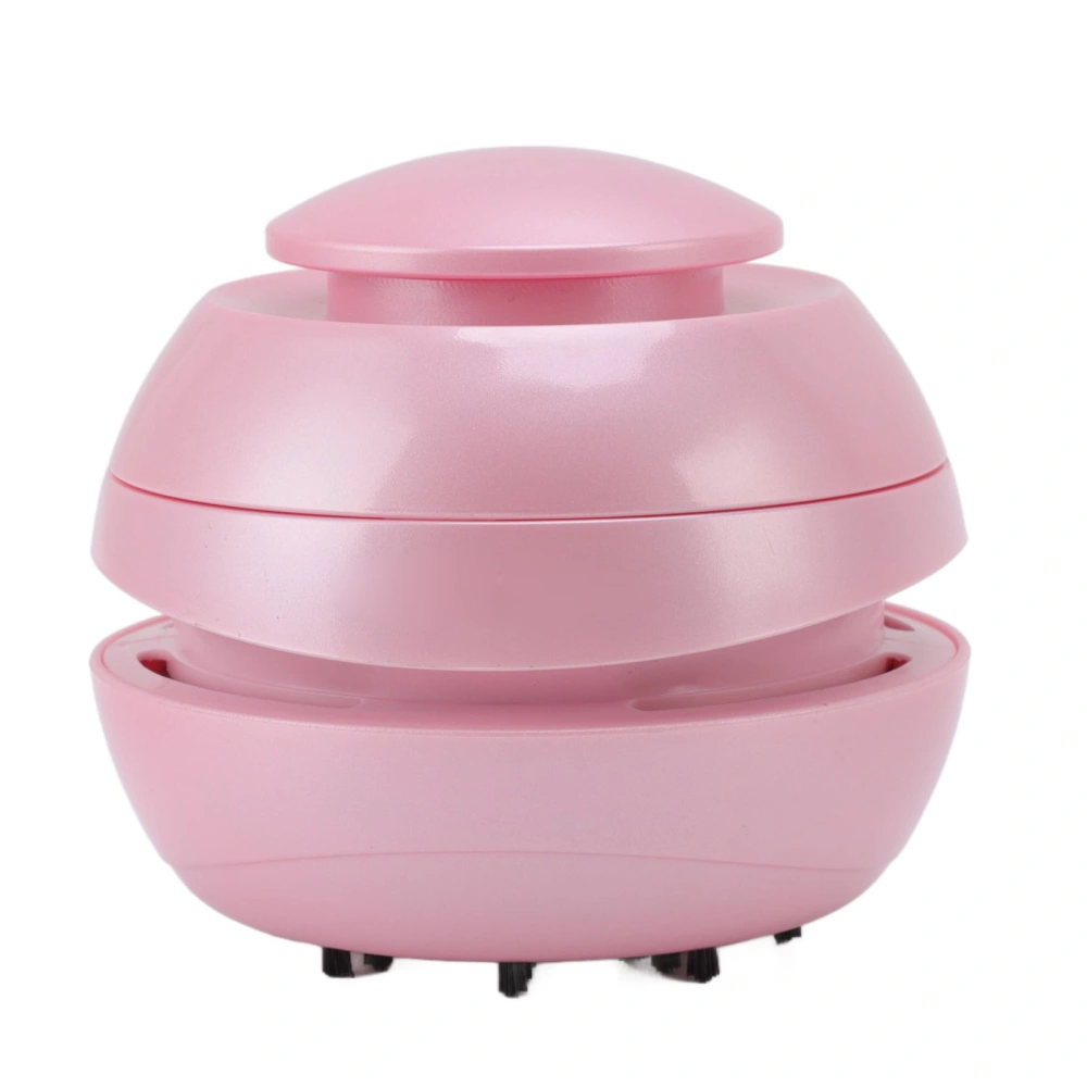 Table Vacuum Cleaner Pink Compact Portable Small Automatic Electric Low Noise Desktop Vacuum Cleaner