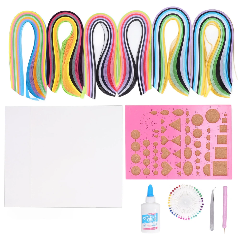 Paper Quilling Kits Student Adult DIY Crafts Art Colored Paper Hand Made Paper Quilling Drawing Tools