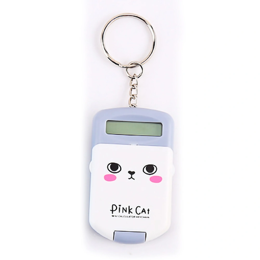 Small Calculator Cute Beautiful Safe Odorless Portable Calculator Calculation Tool for Students Children Grey