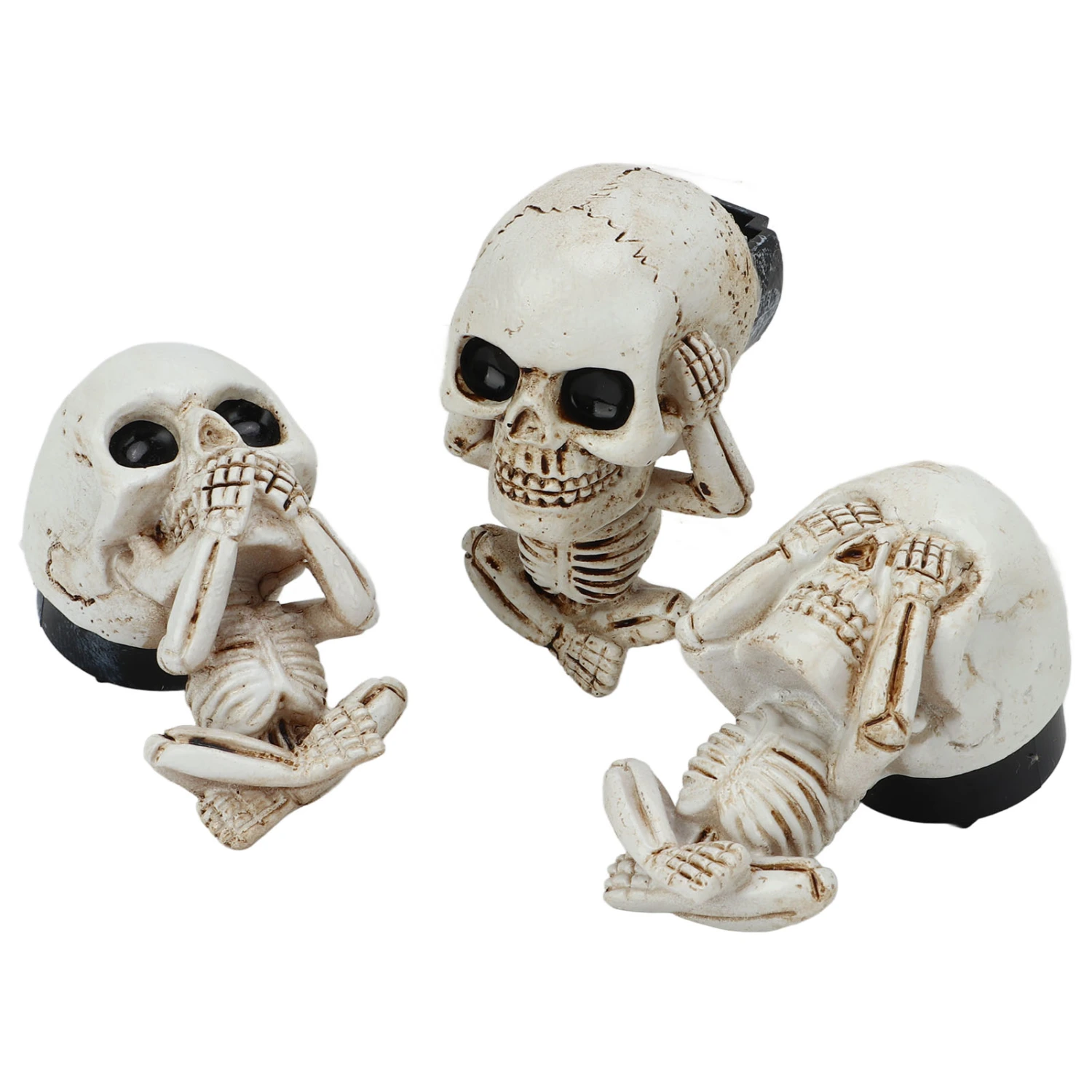 Car Air Freshener Skull Shape Environmentally Friendly Car Smell Air Freshener Clip Car Interior Decoration