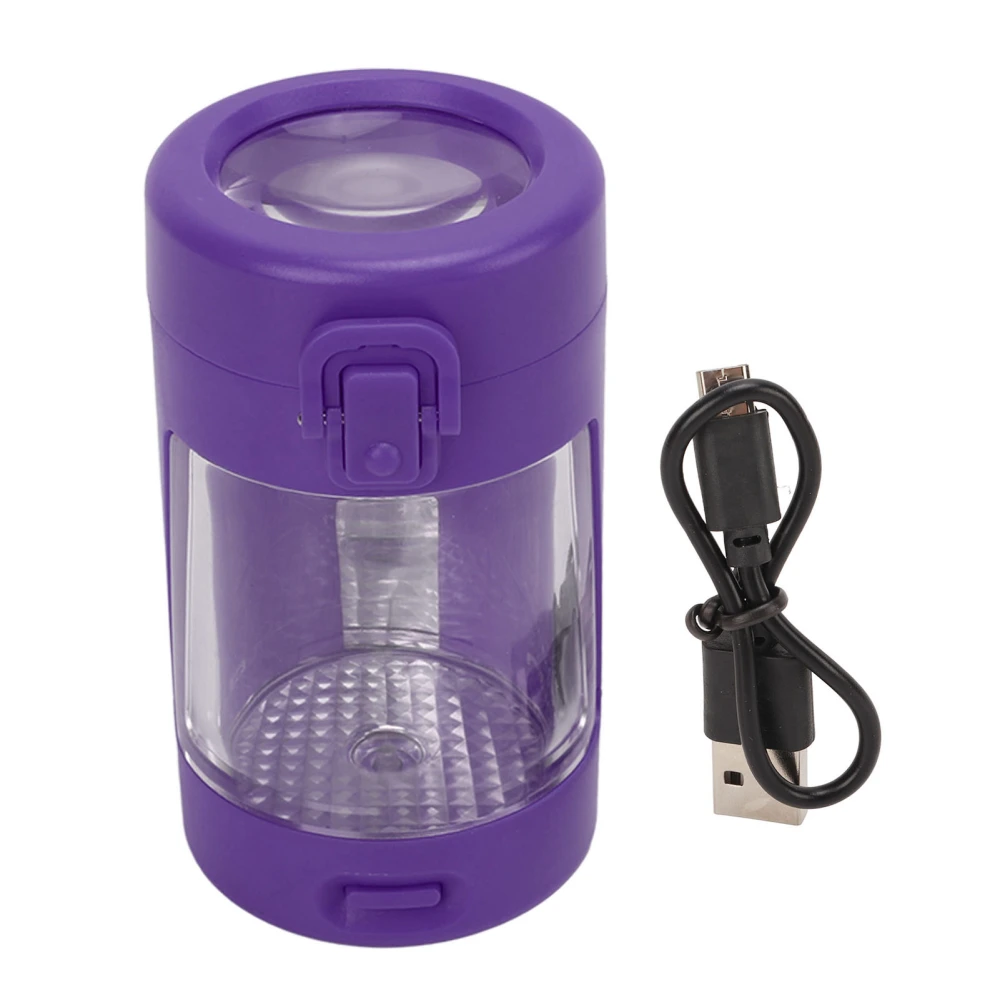 Spice Storage Box Odor Resistant Excellent Sealing Compact Light Weight Herb Spice Storage Container Purple