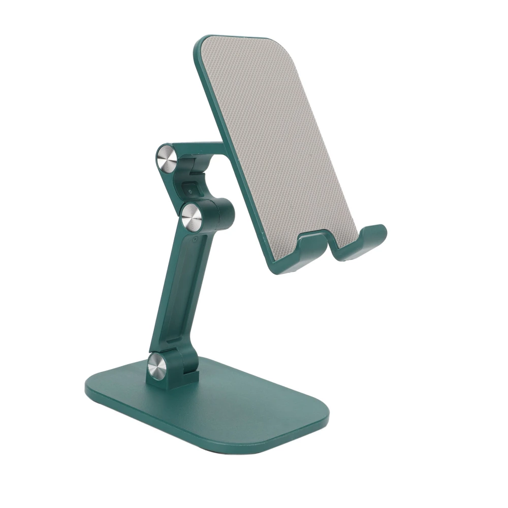 Cell Phone Stand Portable Mini Anti Slip Foldable Adjustable Angle Height Desktop Phone Holder Tablet Holder Green