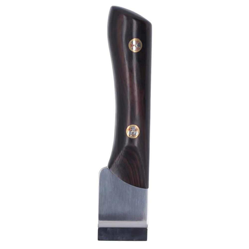 Leather Cutting Knife Incisive 3cm Blade Sandalwood Handle Professional Leathercraft Tool for DIY Leathercrafts