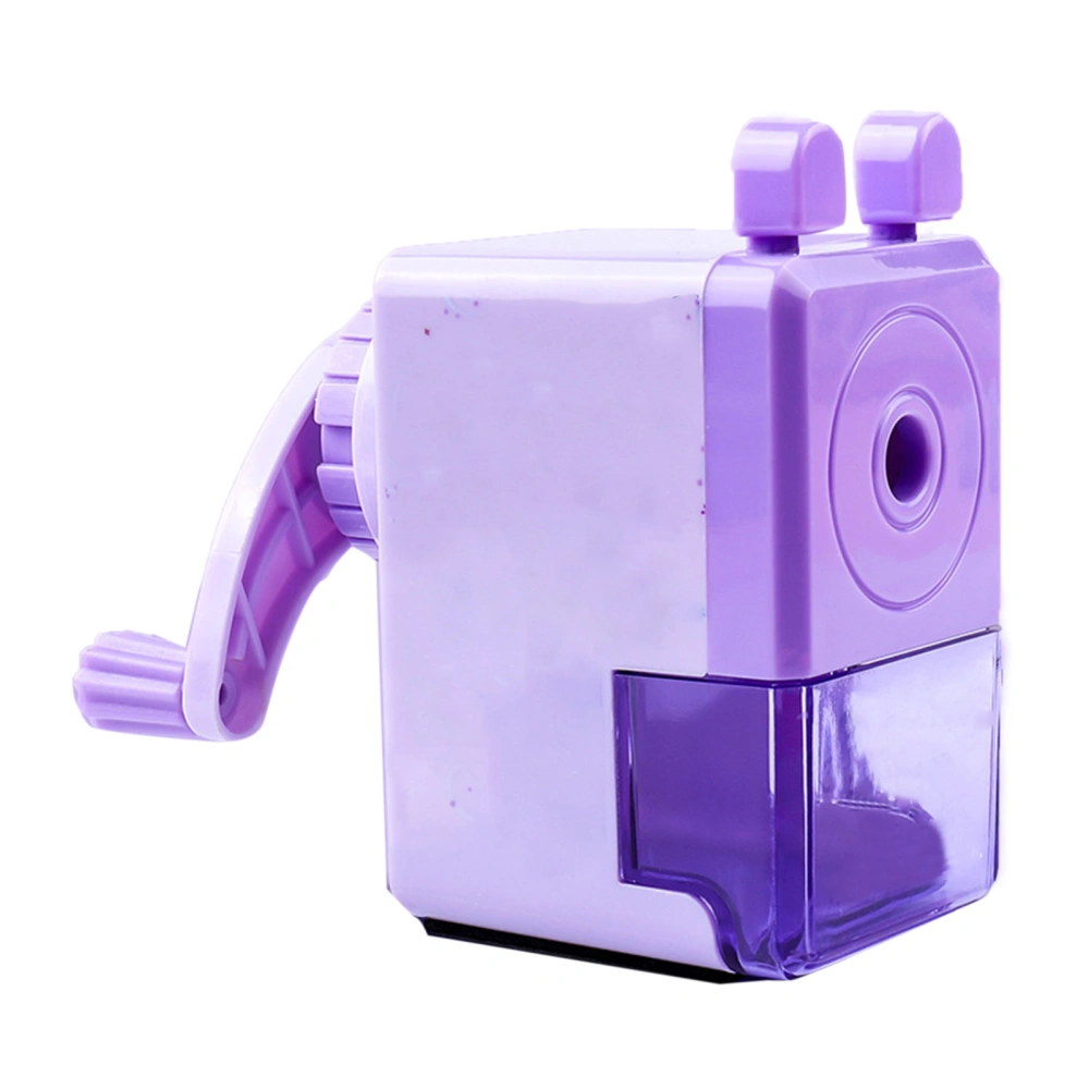 Pencil Sharpener Cartoon Pattern Children Primary School Students Hand Cranked Manual Pencil Sharpener Sophia