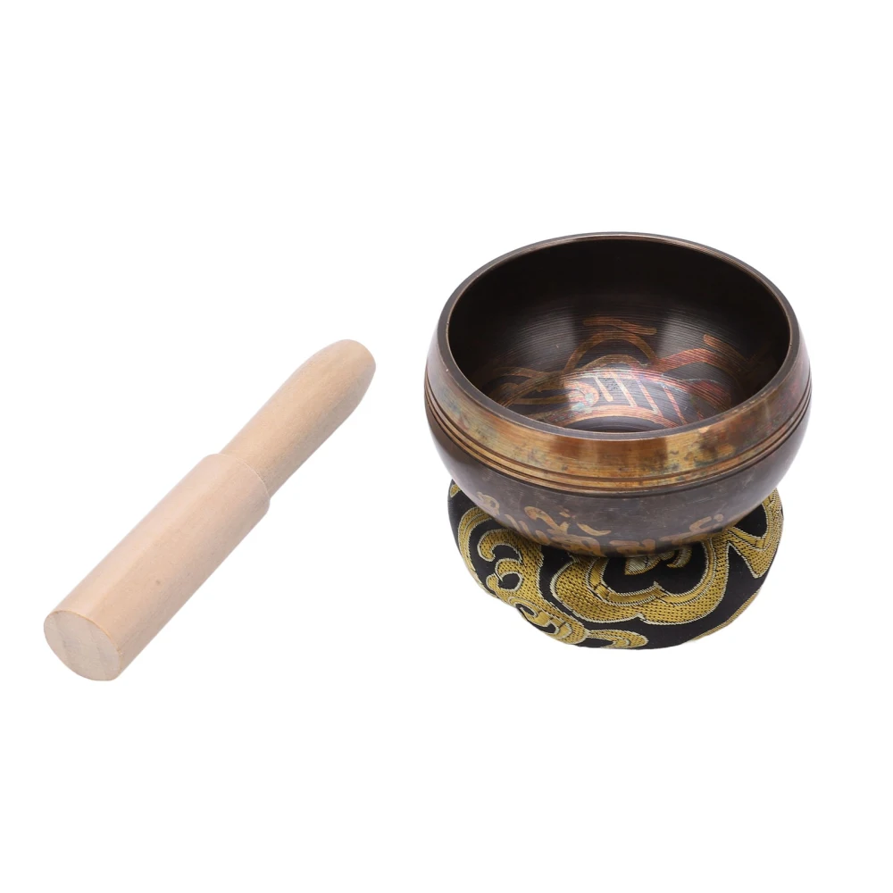 Singing Bowl Portable Nepali Hand Made Yoga Meditation Buddha Sound Bowl Tibetan Singing Bowl Set Spiritual Decor