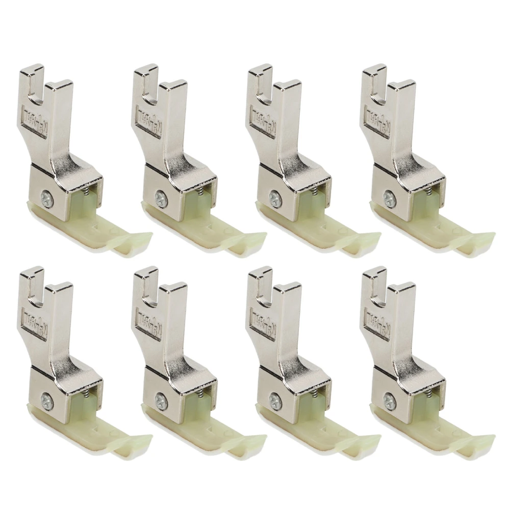 8Pcs Sewing Machine Presser Foot Anti Rust Wear Resistant TCR1/16N Presser Foot for Industrial Sewing Machine