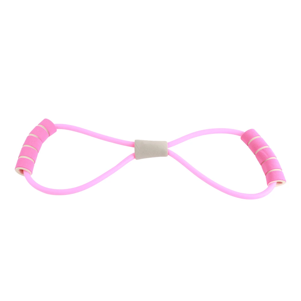 Figure 8 Resistance Band Professional Latex 8 Resistance Band Widened Portability Resistance Bands with Soft Foam Handle