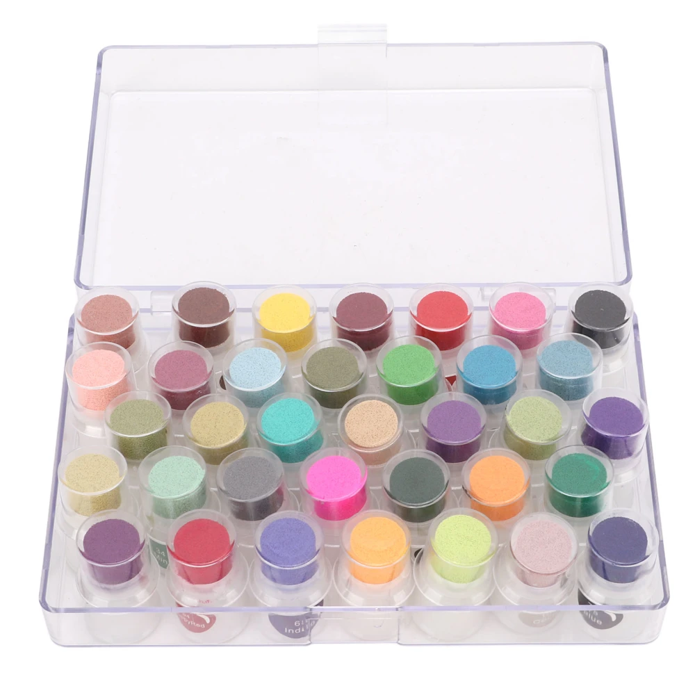 Mini DIY Kids Ink Pad 35 Colors Water Based Stamp Pad Clear Details Strong Coverage Colors Craft Finger for Kids for Paper