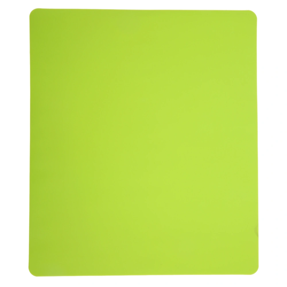 Silicone Craft Mat Durable Silicone Anti Skid Heat Resistant Washable Flexible Widely Used Silicon Mat for DIY KitchenGreen