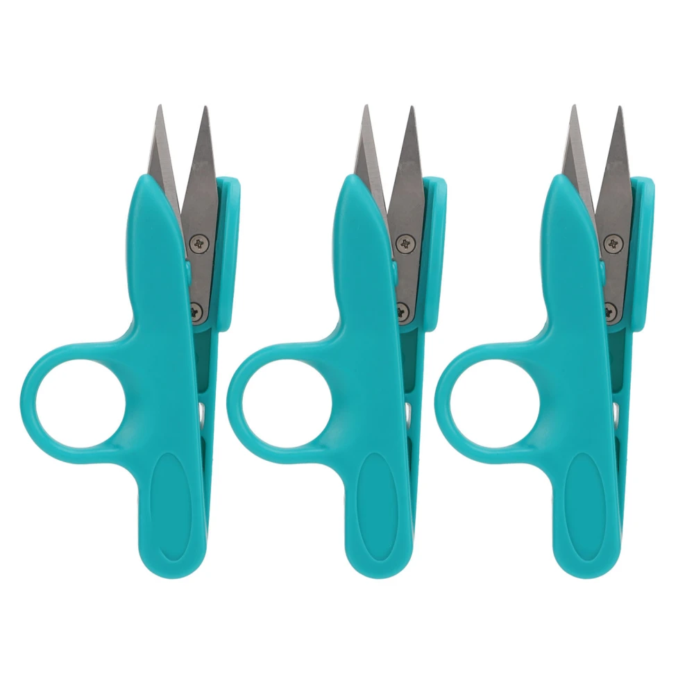 3Pcs Mini Trimming Nippers Incisive Blades Compact Lightweight Yarn Thread Cutter for Household Sewing