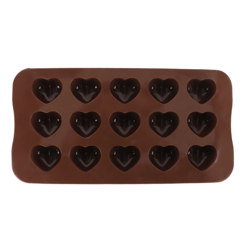 Chocolate Silicone Mould Heart Design Flexible Smoothly Easy Demoulding DIY Chocolate Making Tools