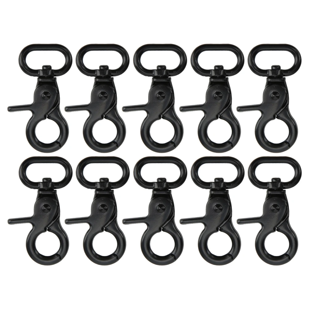 20Pcs Keychain Clip Hooks Alloy Material Flexible 360 Degree Rotatable Multifunctional Keychain Clasp