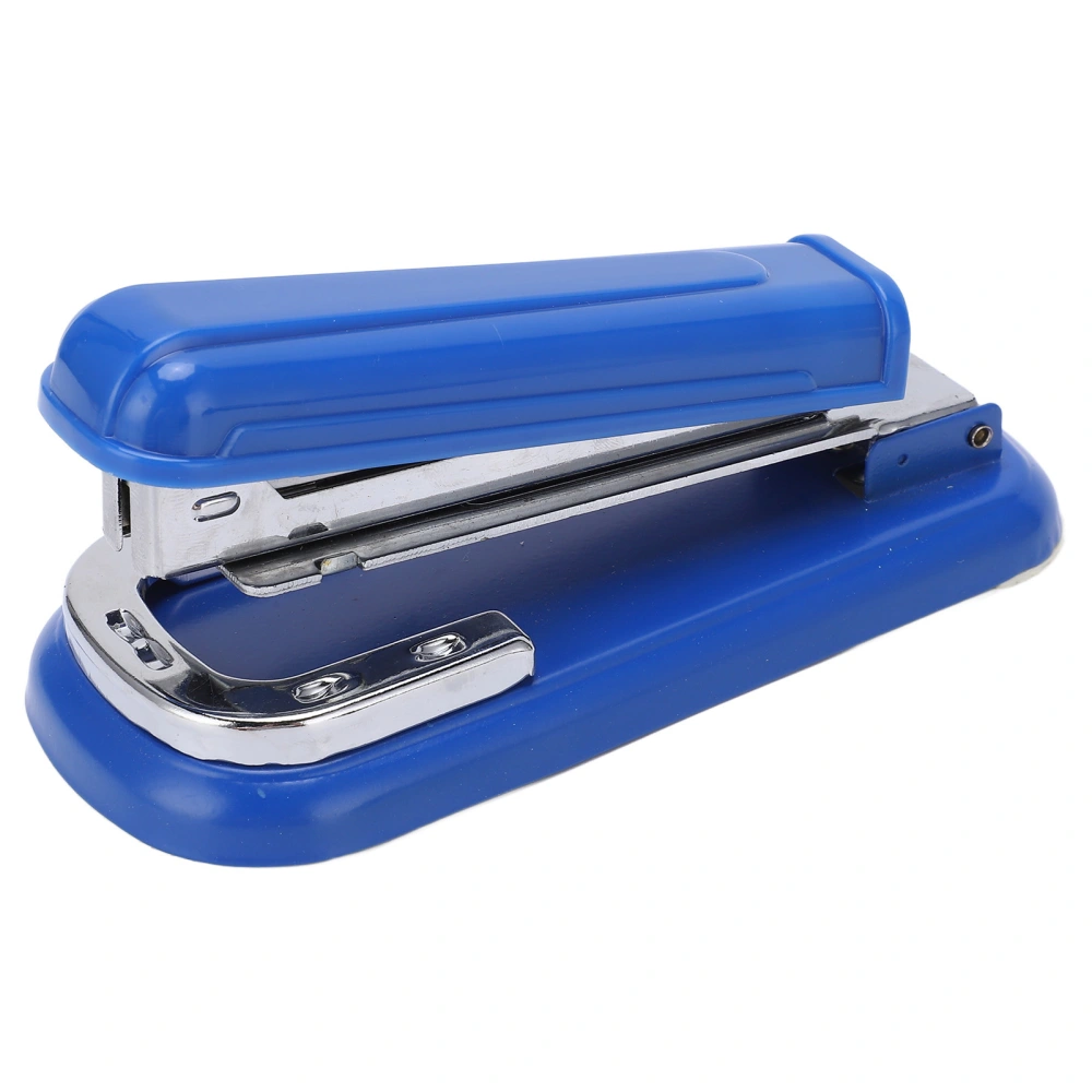 Stapler 360 Degrees Totatable Nonslip Pad Ergonomic Design Effort Saving 20 Sheet Capacity 100 Staple Desk StaplerBlue