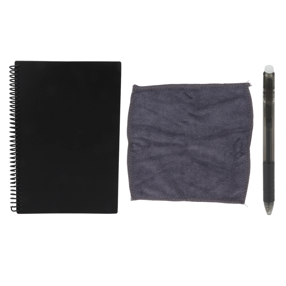 Note Book A5 Erasable Waterproof PVC 7 Different Pages Wear Resistant Notepad for School Stationery