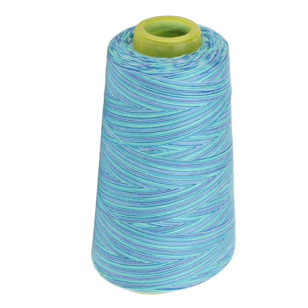 402 Sewing Threads Variegated Design Polyester High Strength Good Elasticity Fadeless Widely Used Sewing Machine Thread