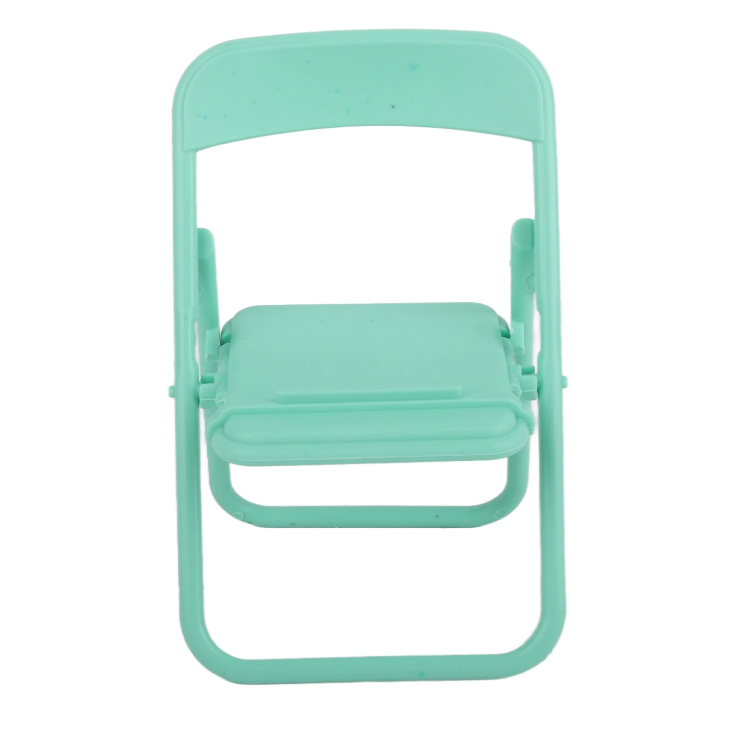 Phone Stand TPR Material Portrait Landscape Mode Watching Stool Shape Auxiliary Decorative Portable Mobile HolderGreen