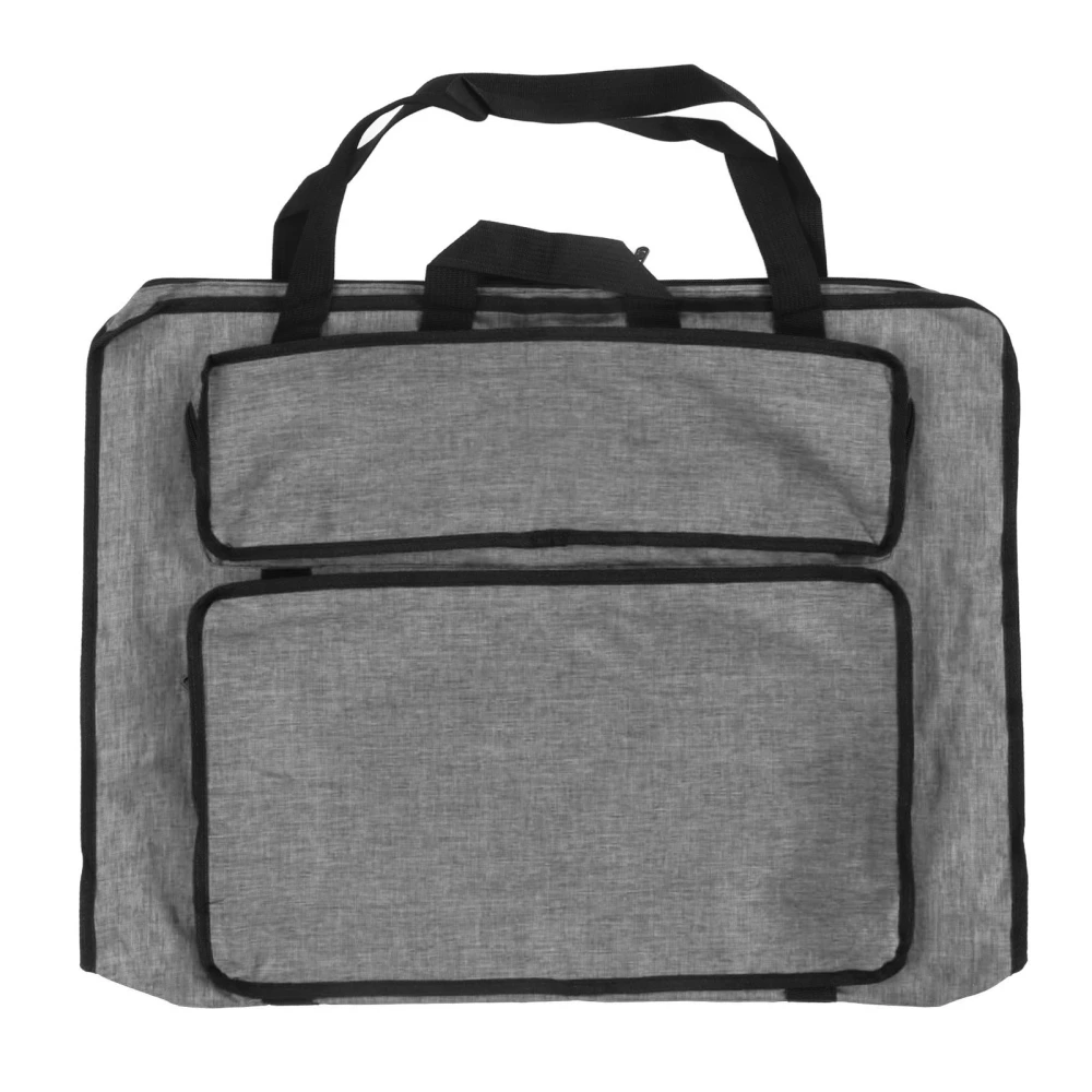 Art Bag Waterproof Foldable Portable Large Capacity Sketching Board Bag for Art Supplies StorageGray