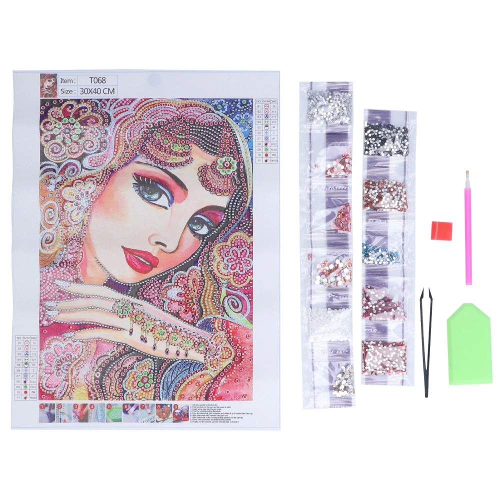 Diamond Painting 5D Sticker Diamond Special Shaped Diamond Point Diamond Beauty Diamond Painting