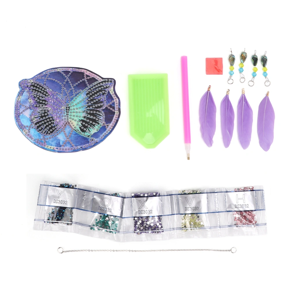 Dream Catchers Consummate Crafts DIY Production Manual Stick Drill Colorful Rhinestone Painting