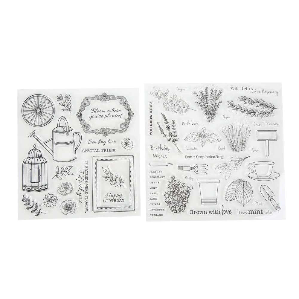 Clear Stamps Clear Imprint Simple Operation Repeated Sticking Transparent Decorative Stamps