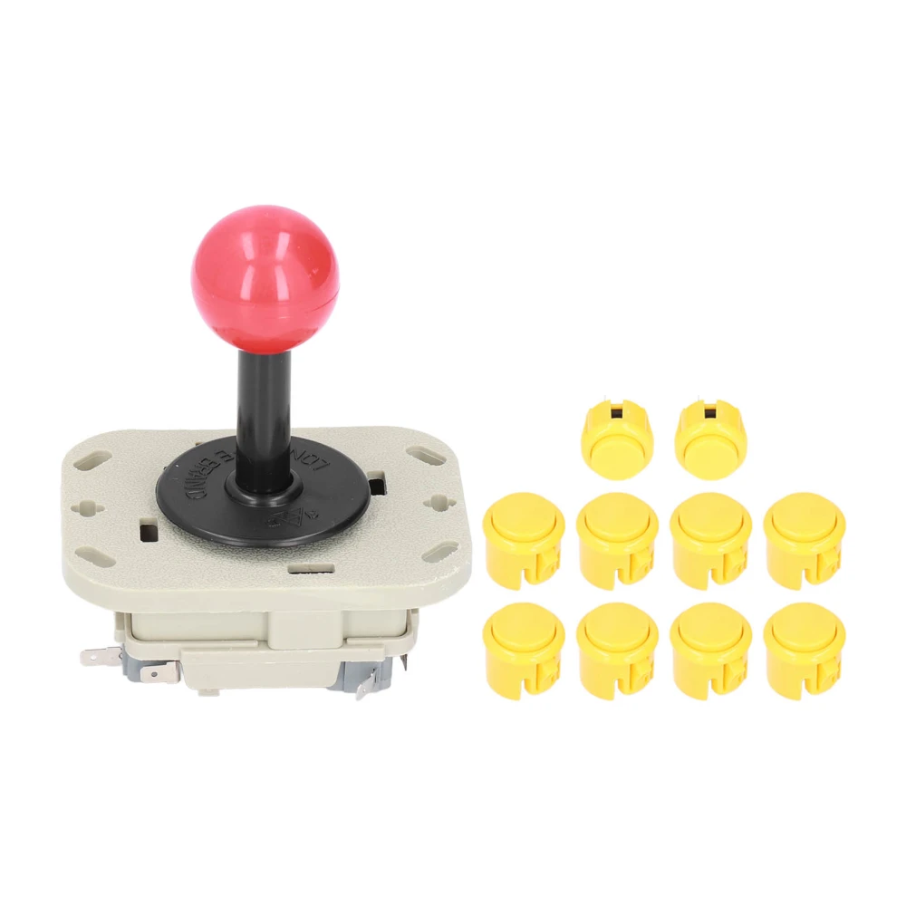 Arcade Stick Mechanical Button Sound 50 Million Taps Comfortable Grip Arcade Buttons