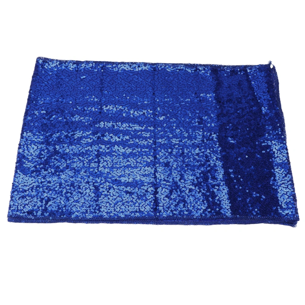 Tablecloth Dark Blue Sequins Christmas Wedding Party Birthday Tablecloth Decoration