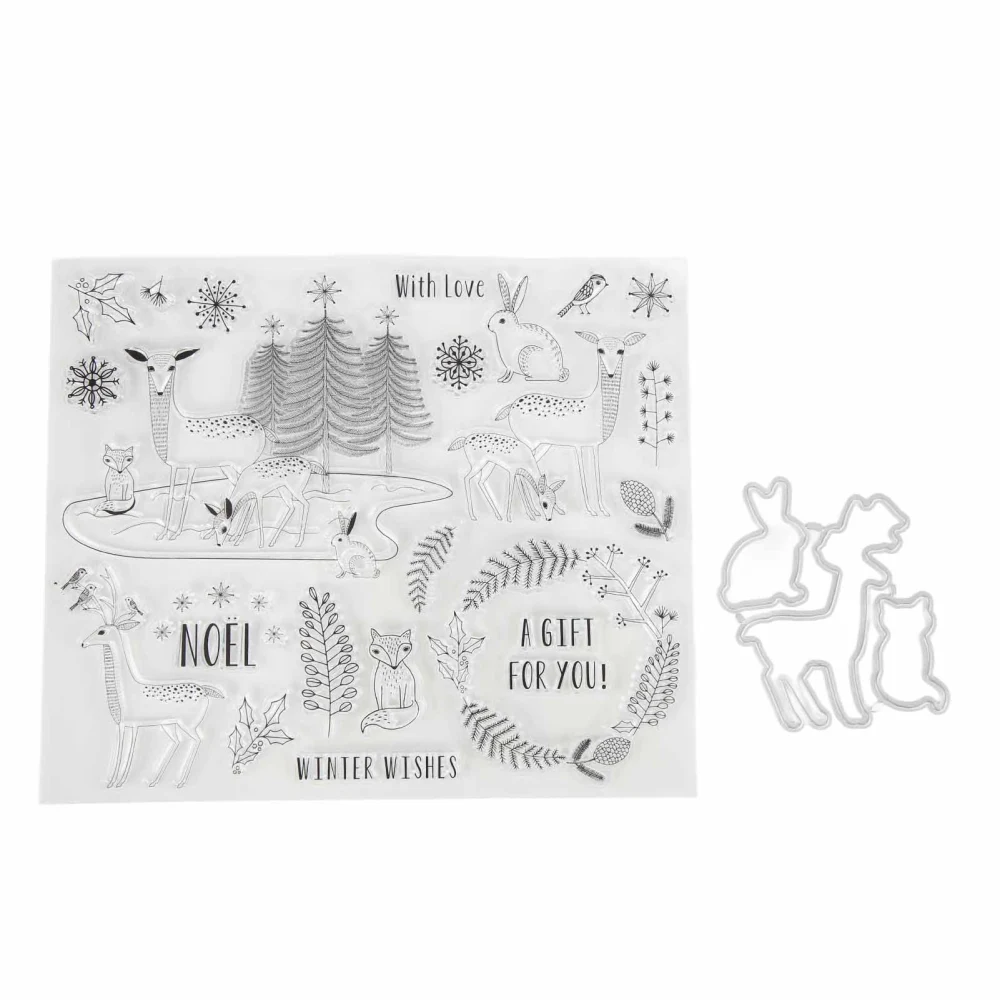 Clear Stamps Clear Imprint Recycle Use Easily Unique Shape Various Styles DIY Transparent Stamps for Album Crafts