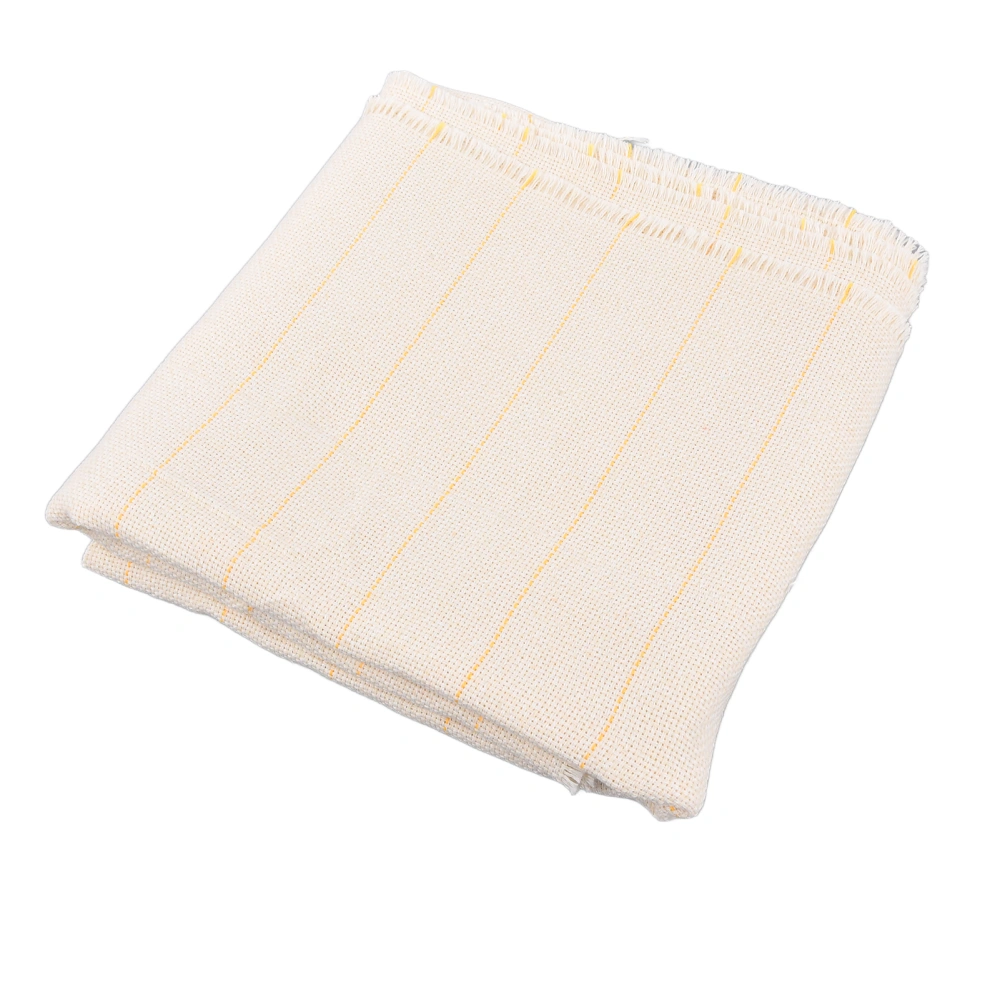 Tufting Cloth Polyester Cotton Mixed Door Width Strong Cloth Easy to Break White Standard Yellow Thread Cloth