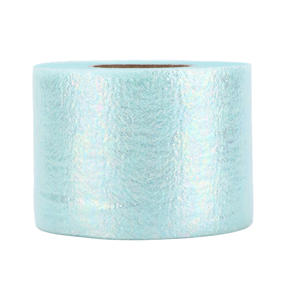 Glitter Tulle Rolls Shiny Appearance Easy Use Sufficient Quantity Four Colors Netting Fabric Tulle for DIY DecorGreen