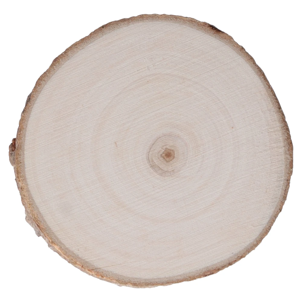 Door Pendant Pine Material Diameter 8cm Suit Size Grinding Design Widely Used DIY Home Decoration