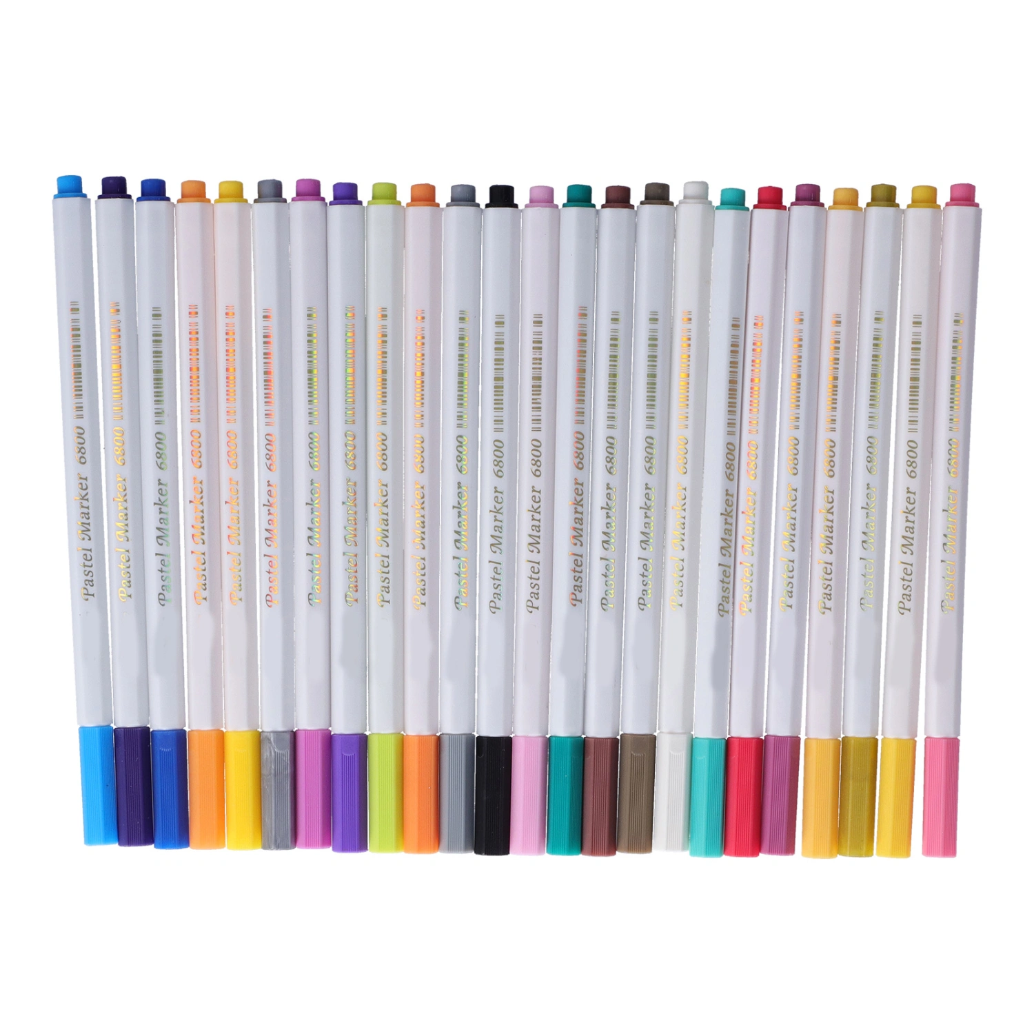 Markers Set Acrylic Pastel 24 Colors Watercolor Pens for Painting Hand Drawing Graffiti