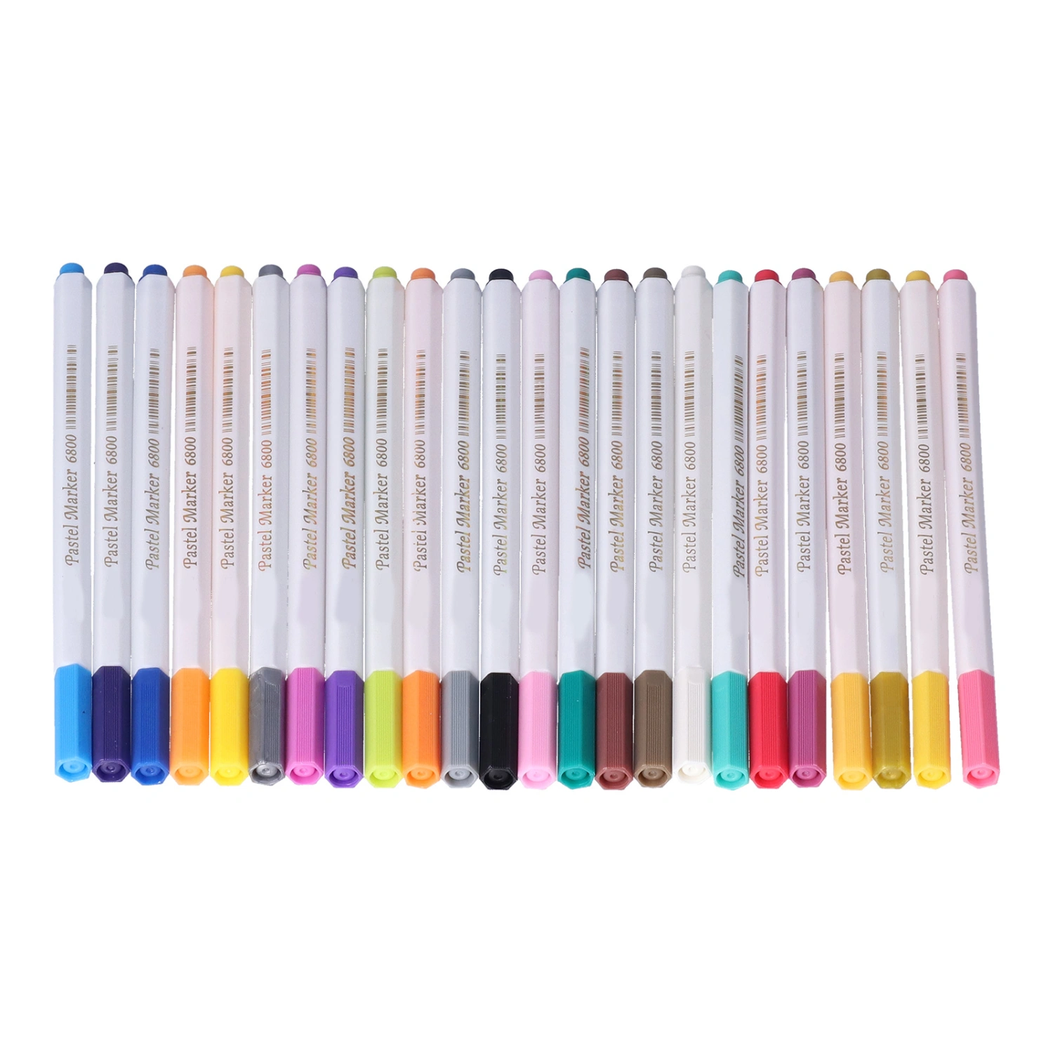 Markers Set Acrylic Pastel 24 Colors Watercolor Pens for Painting Hand Drawing Graffiti