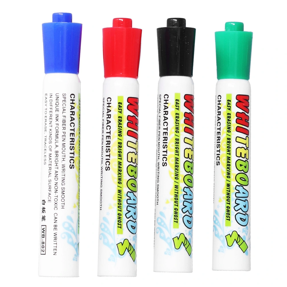 4Pcs Marker Pens Small Portable Durable Convenient Wide Application Art Markers for Kids Adults