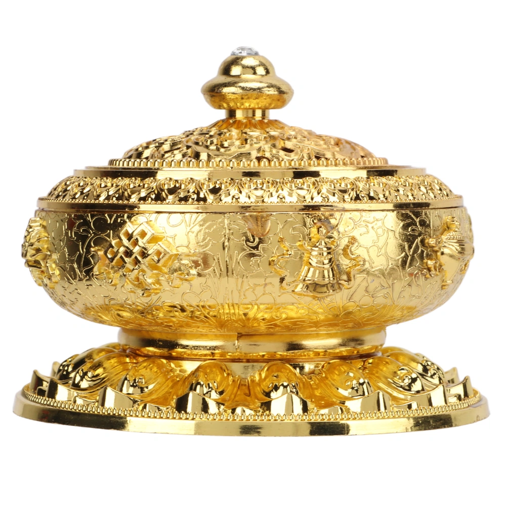 Incense Holder Burners Exquisite Craftsmanship Retro Style Sturdy Metal Incense Burners for Decorations Ornaments