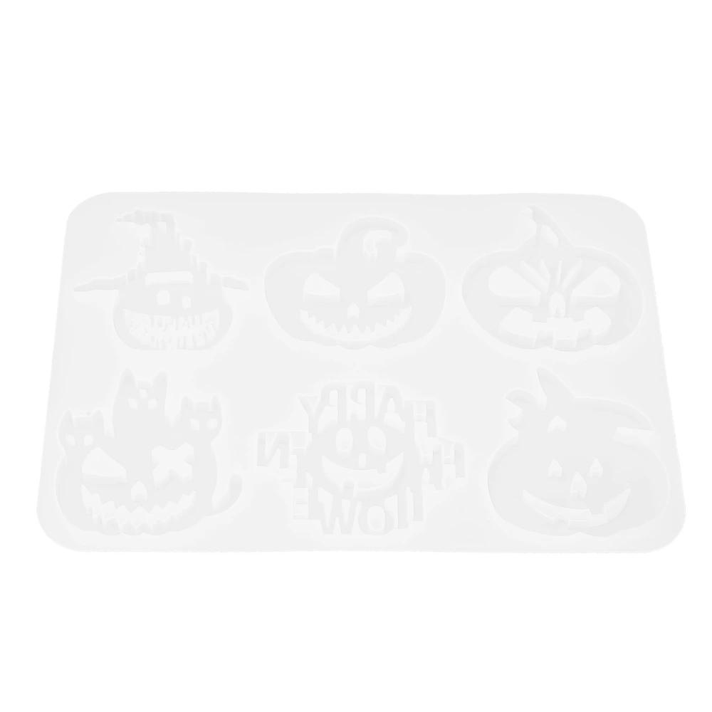 Halloween Silicone Mold Portable Food Grade Silicone Flexible Nonstick Diversification Pumpkin Silicone Mold