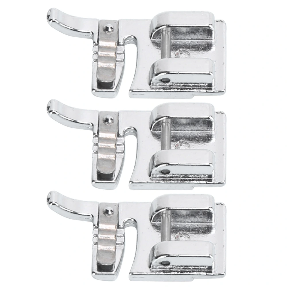 3Pcs Cording Presser Foot Easy Disassembly Multifunctional Sewing Tools for Replace Old Sewing Machine Accessories