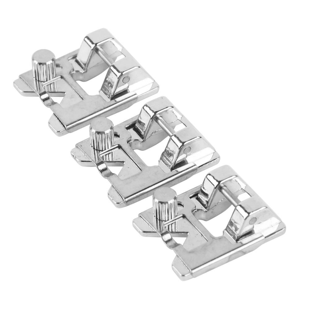 3Pcs Presser Foot Multifunction Universal Rust Proof Bright Color Sewing Machine Accessories