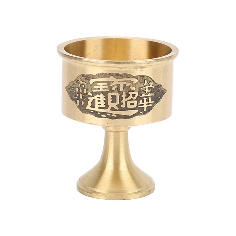 Liqueur Goblet Vintage Hand Made Pure Brass Durable Sturdy Polishing Beautiful Brass Chalice Cup