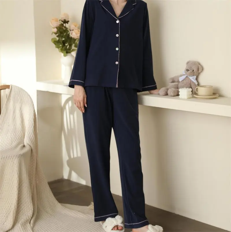 Women's Brushed Thin Velvet Pajamas Suit