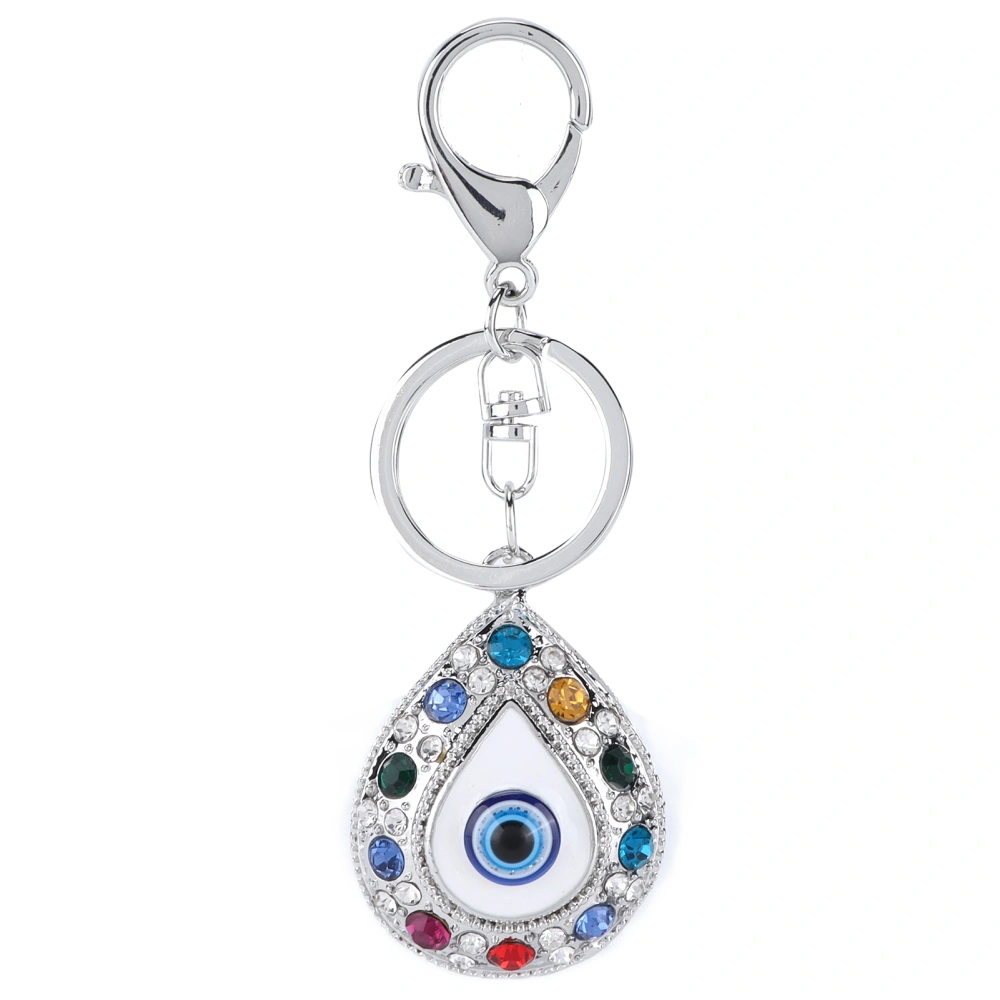 Evil Eye Keychain Durable Portable Colorful Keychain for Handbag Hooks Home Decoration Gifts