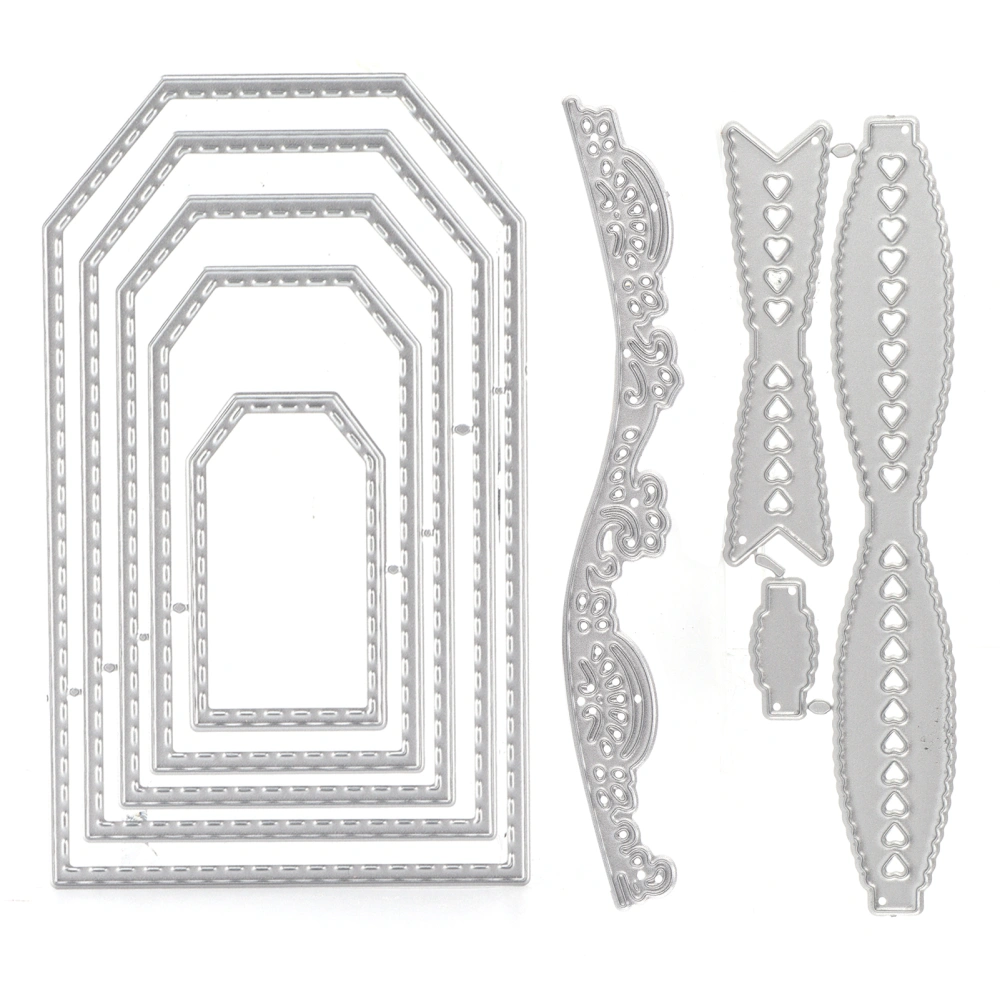 3pcs Die Cuts Carbon Steel Practical Portable Scrapbooking Carving Mould for Decoration