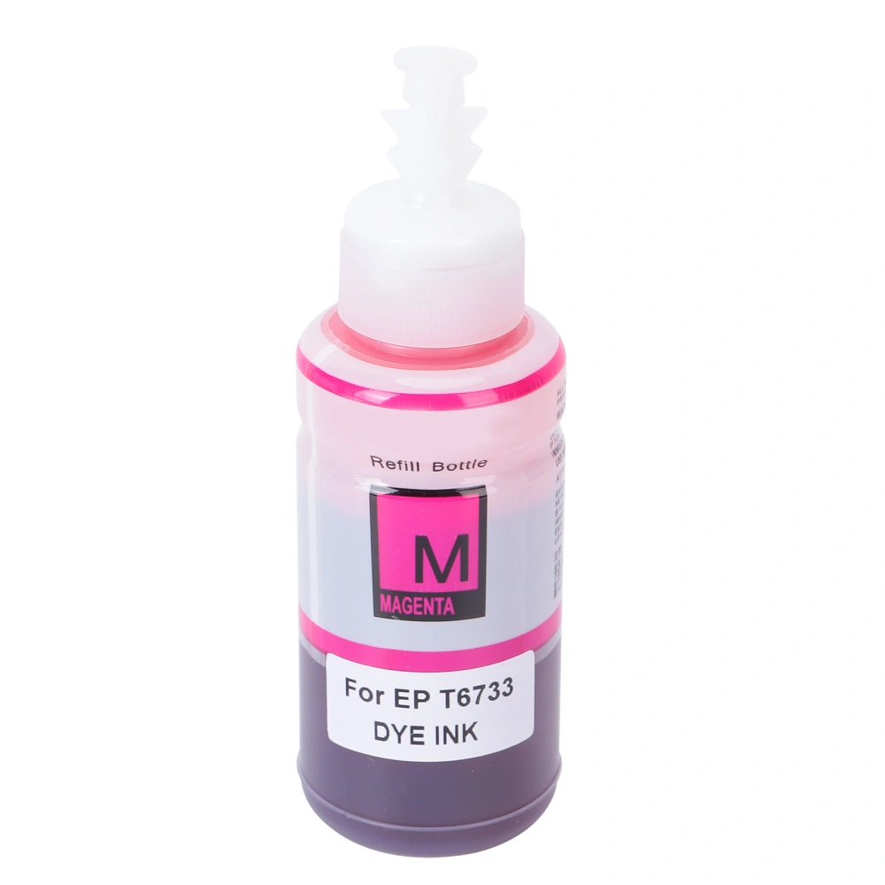 Ink Bright Colors No Plugs Good Sealing Convenient Storage Compatible Replacement Dye Ink for Color Inkjet PrinterRed