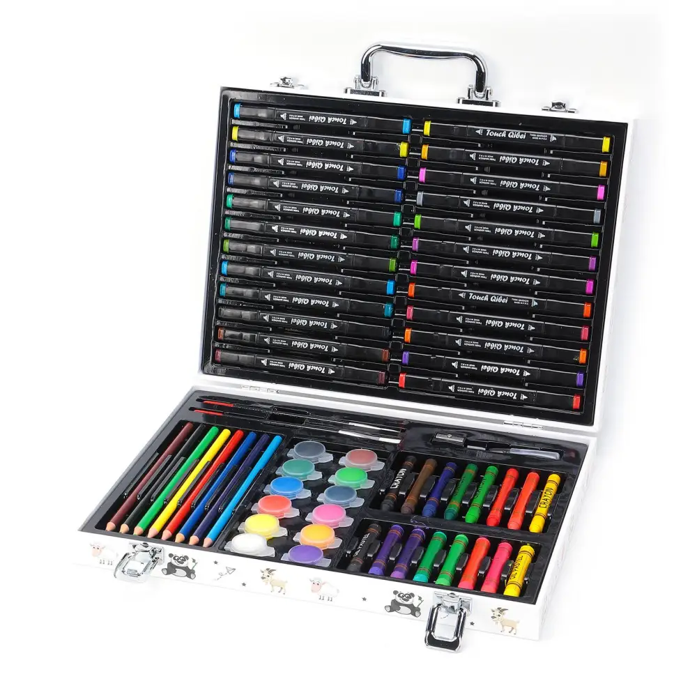 Painting Kit Colorful Marker Pencil Sketch Coloring Pen Acrylic Paint Children Drawing Supplies